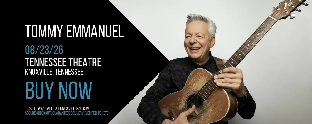 Tommy Emmanuel at Tennessee Theatre